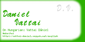 daniel vattai business card